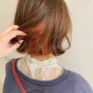 【minimo限定】【デザイン】✨さりげなインナー✨インナーカラー+oggi ottoトリートメント 当日⭕️
