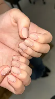 【限定価格】シンプル/ラメグラ/ラメアートnail✧︎.+゚オフィスnail