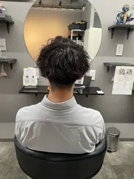カット,ツイストスパイラルパーマ👨🦱