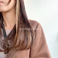 カット＋似合わせイヤリングカラー+トリートメント※カットは鎖骨下からの長さからご案内できます⚪️