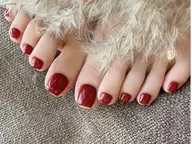👣　フットワンカラー【丁寧ケア込】