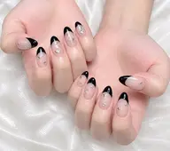 フレンチ、グラデーション