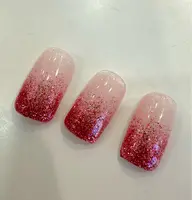 【オフあり】 ラメグラデーションネイル⭐️🎀
