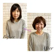 【平日限定】カット+4ステップトリートメント※施術後仕上がりの写真を撮らさせていただける方のみ。