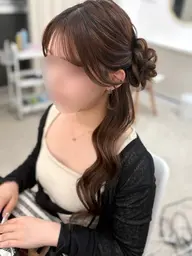 通常ヘアセット