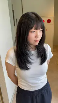 【🕊️ザクザク動くレイヤー🕊️】レイヤーカット＋シャンプーブロー🧴