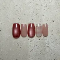🩷チェックネイル🩷