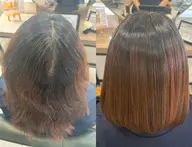 ヘアリセッター+カット+縮毛矯正