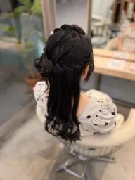 【大切なイベントに♡】ヘアアレンジ🎀　金箔付き✨