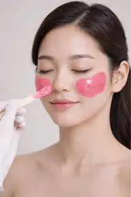 【女性/男性】お顔のワックス脱毛（LYCON使用）