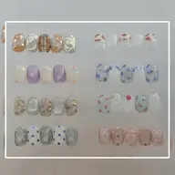 シンプルアートメニュー🪻🫧【オフあり/ケア込み】パラジェルベース使用💅