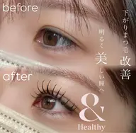 【オープン記念】SNSでも話題のぱっちり束感上品まつ毛❤️🔥LEDエクステ120本×パーマ「アンドヘルシー」