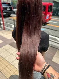 【ミニモ限定】✨️艶感✨️ワインレッドブラウン🍷