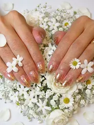 新規初回限定‼️オフ施術なし💅今すぐ予約参照、ラメグラデーションのみ