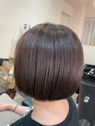 【平日限定】縮毛矯正＋カット+髪質改善ケア