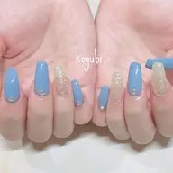 【ハンドオフ無し】スカルプ長さ出し10本まで＋ジェルワンカラー💅パーツは別料金