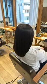 ワンカラー+TOKIOトリートメント⚮̈ ʾʾ(ブリーチ不可、SB込み)