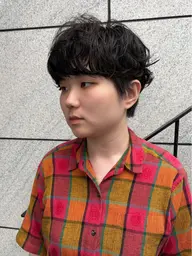 【平日限定】🎐学割ご新規様🎐カット＋パーマ（レイヤーカット/ボブ/ショート）