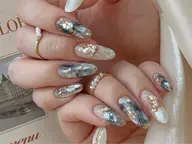 【ハンド】インスタで人気の持ち込みデザイン(10本アートやり放題/パーツ放題)¥8990