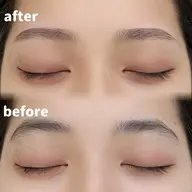 🍓ふんわり眉🍓アイブロウスタイリング (WAX+間引き+仕上げメイク)