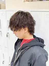 【パーマ持ちUPケア付き❤️‍🔥お盆の垢抜け作戦❤️‍🔥】カット＋パーマ(特殊パーマ＋1650円)¥12100→