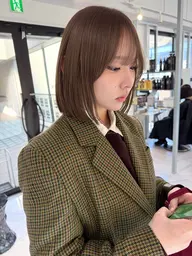 ⭐️当日限定透明感出したい方必見⭐️透明感ワンカラー＋集中補修トリートメント🌷