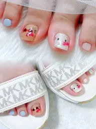 ☆footオフあり☆【何度でもオフ無料!】2本アートコース🎀5000円→4400円