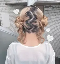 【🫧学割ヘアセット👼🪽】土日祝用メニュー🎀🍓ライブやお出かけに🌷