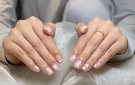 🍒超流行💕水光マグネットワンカラーorミラー/オーロラワンカラー