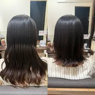 カット(ロングからミディアム)+トリートメント⚠️3cm以上切れる方のみ