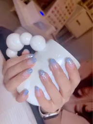 持ち込みOK♪シンプルジェルネイル➕2アート★