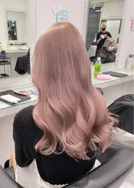 【ワンランク上の質感】🌟カット+ブリーチ込カラー+髪質改善トリートメント🫧（ケアブリーチ追加3300円）