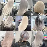 🌟明るめの髪のリタッチ🌟 ハイトーンリタッチ+オンカラー トリートメント付き