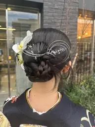 結婚式、成人式、卒業式、お呼ばれヘアセット