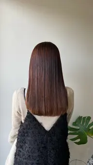 【２月以降】カット＋ストレート（3cm以上のカットから）最終受付13時まで