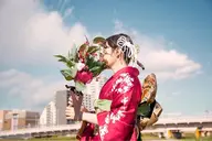 卒業式袴着付け+デザインヘアセット🌷