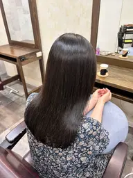 縮毛矯正+トリートメント