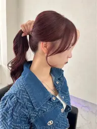 【新規様限定🫧】オルチャンカット✂️+韓国風カラー🇰🇷(ワンカラー)