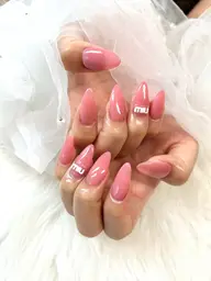 [Hand]オフあり チップ長さ出しワンカラー🩷