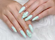 トレンドネイル★クロムネイル★長さだし込み☆ジェルオフ+500円