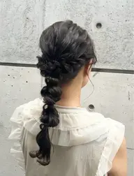【パーティや二次会に】お呼ばれヘアアレンジ ¥5500