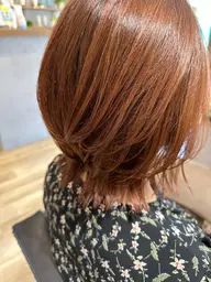 《3センチ以上カットできる方》　ボブorショートカット&カラーリング