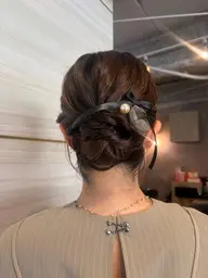 🎀パーティヘアセット🎀アップスタイル💖飾り付け放題/ご持参ください🎶✨/タイトシニヨン/ふあふあアップ/大宮