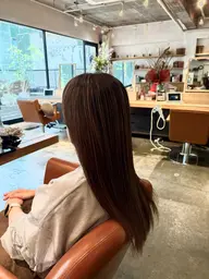しっかりハイライト（白髪ぼかし対応）×フルカラー×カット×リンケージトリートメント
