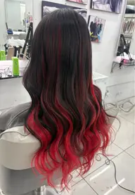 ケアブリーチカラー+シールエクステ（40~100枚）🌟