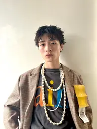 【新規.平日限定】メンズカット＋シャンプー ¥3700