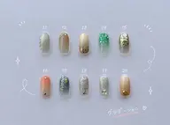 【オフ有】グラデーション+写真アート2本付 500円