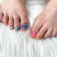 〖Footオフ無し〗フリーデザイン(🤍全10本アート🤍)