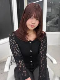 【 カット+透明感カラー+トリートメント🥣🫧】大募集中🚨レディーススタイルチェンジ‼️❮5cm以上❯