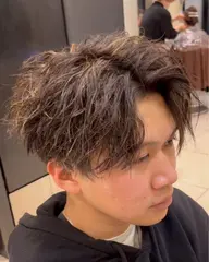 カット＋メッシュカラー＋パーマ（前処理付き）